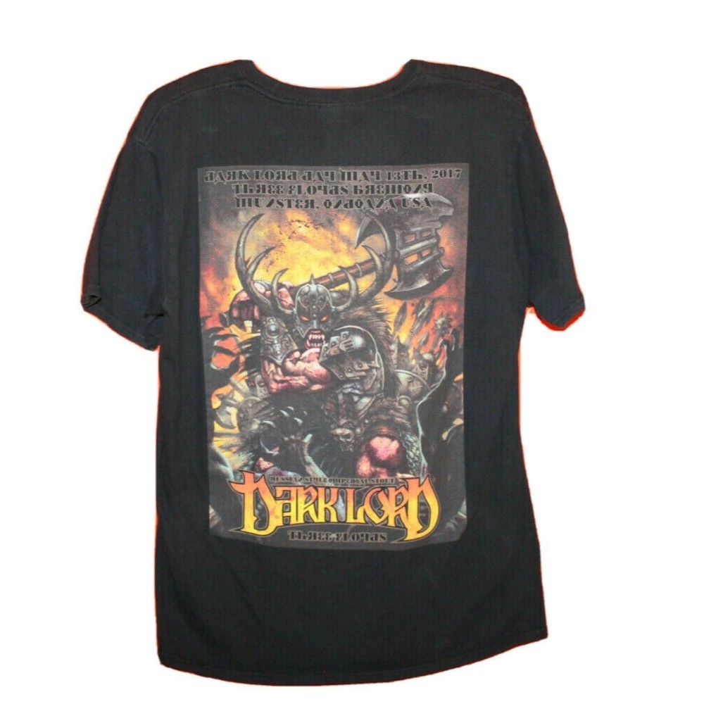 3 THREE FLOYDS Brewing DARK LORD DAY  IMPERIAL STOUT Gothic Graphic t-Shirt